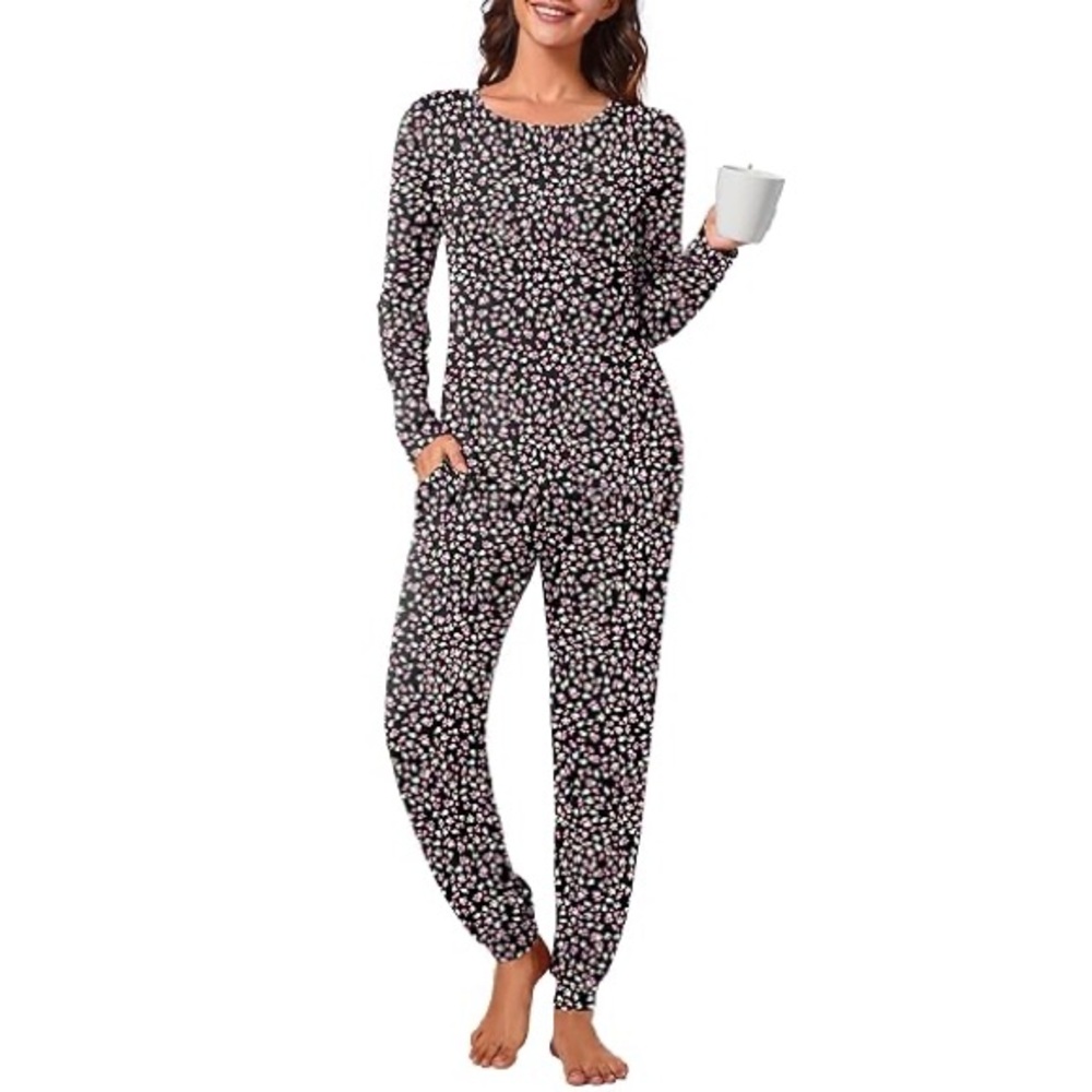FLOWER PAJAMA SET